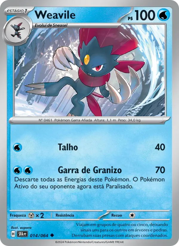 Weavile #014