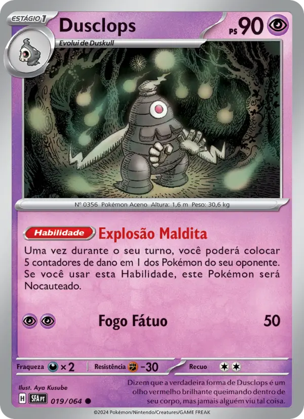 Dusclops #019