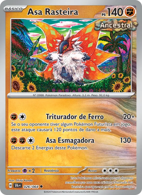 Asa Rasteira #026