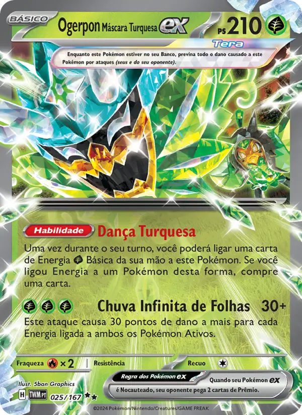 Ogerpon Máscara Turquesa ex #025