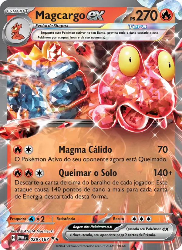 Magcargo ex #029 — Máscaras do Crepúsculo
