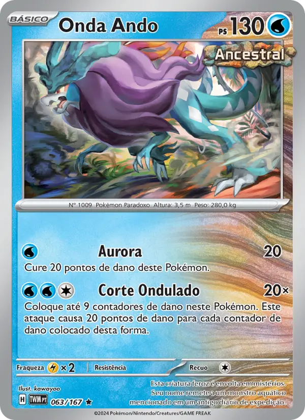 Onda Ando #063 — Máscaras do Crepúsculo (Reverse Holo)