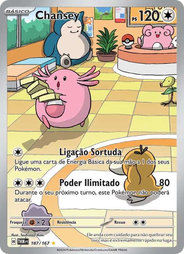 Chansey #187 — Máscaras do Crepúsculo