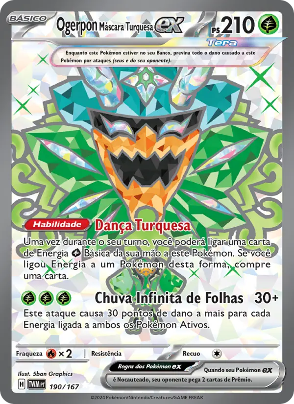 Ogerpon Máscara Turquesa ex #190