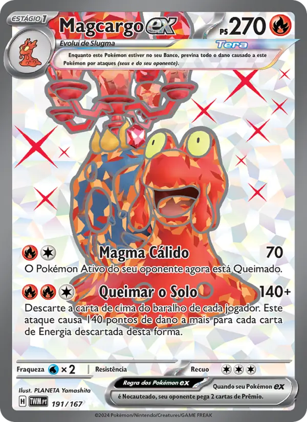 Magcargo ex #191