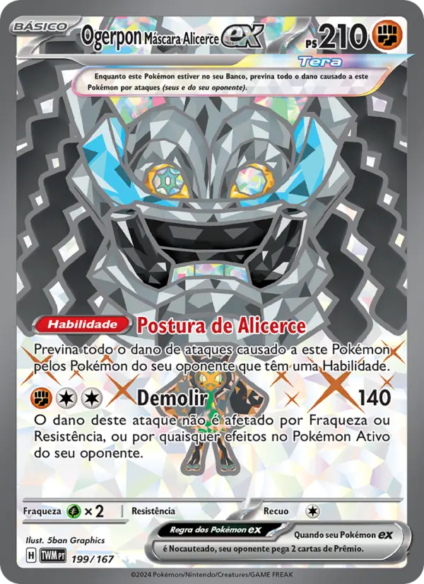 Ogerpon Máscara Alicerce ex #199