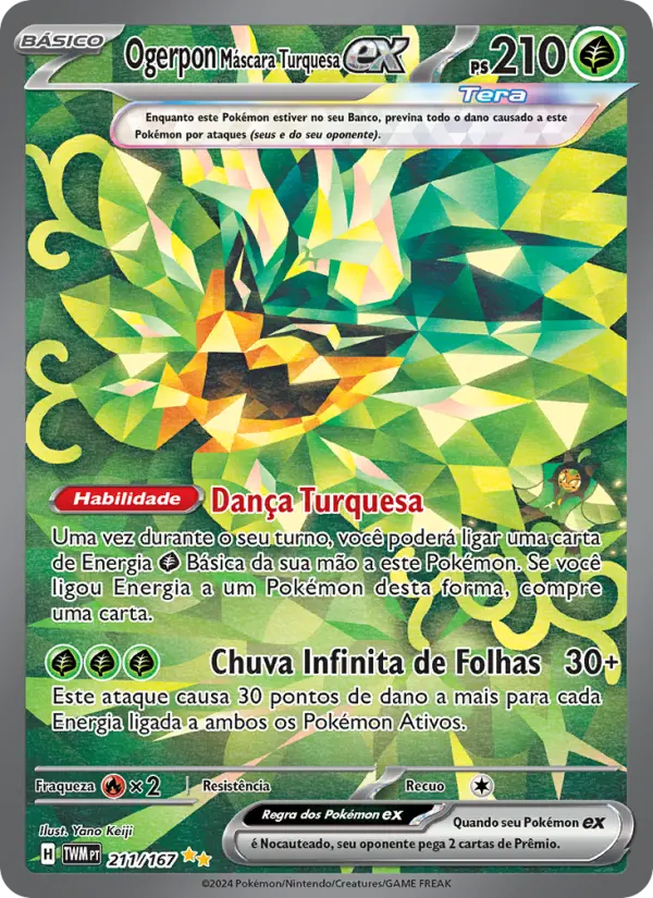 Ogerpon Máscara Turquesa ex #211