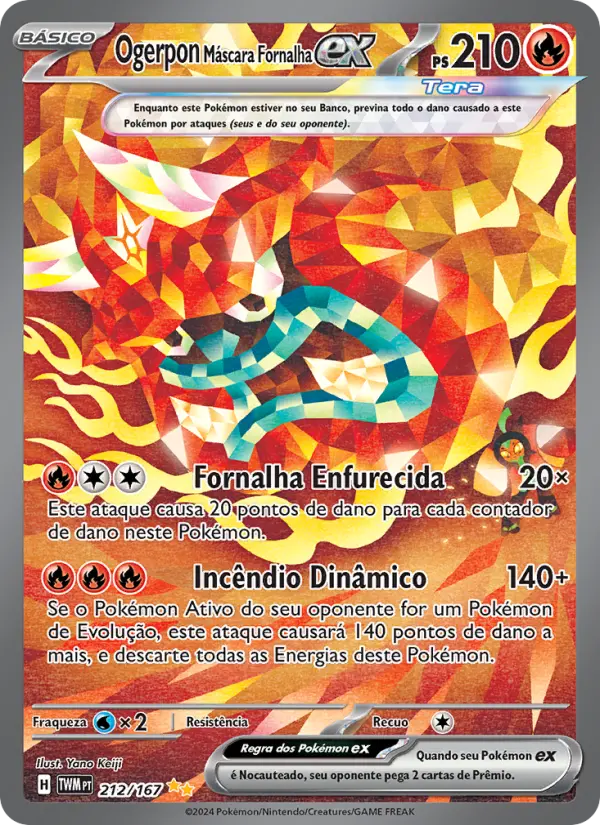 Ogerpon Máscara Fornalha ex #212