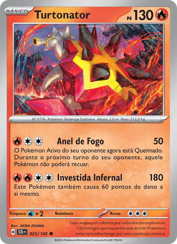 Turtonator #025 — Coroa Estelar (Reverse Holo)