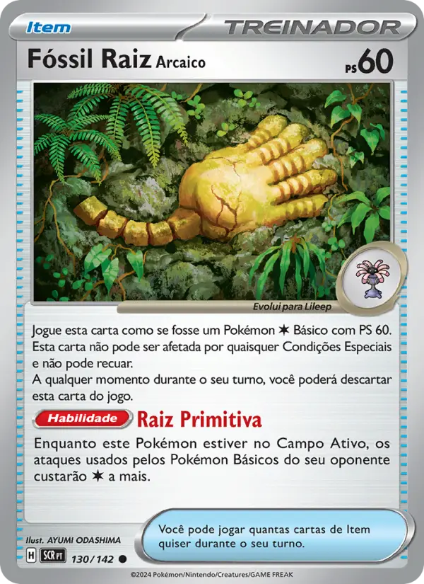 Fóssil Raiz Arcaico #130