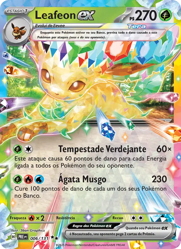 Leafeon ex #006