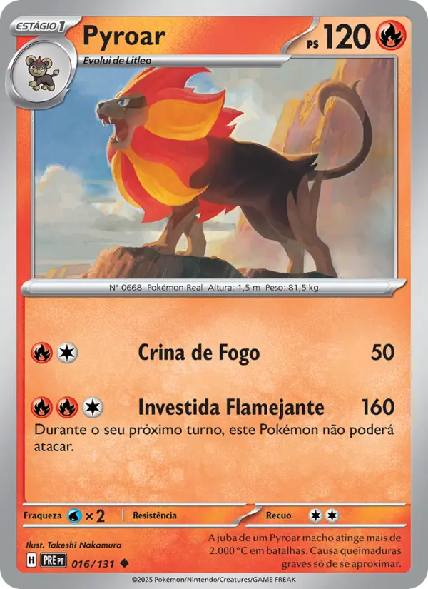 Pyroar #016
