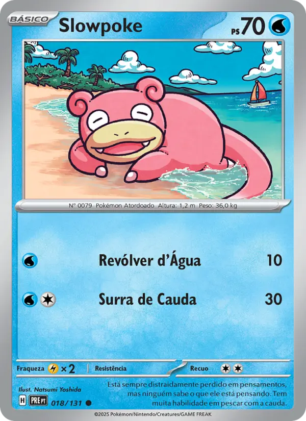Slowpoke #018 — Evoluções Prismáticas