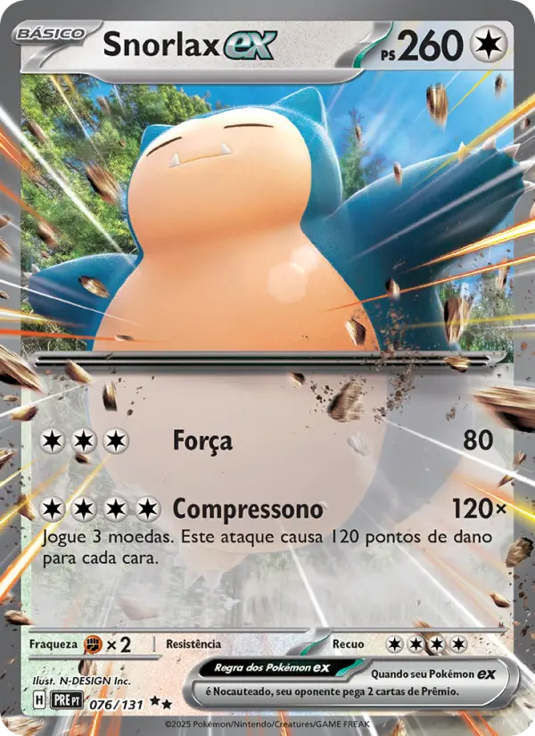 Snorlax ex #076
