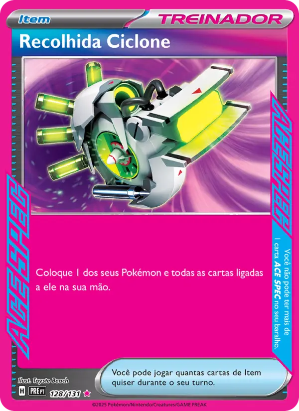Recolhida Ciclone #128 — Evoluções Prismáticas