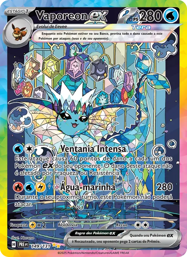 Vaporeon ex #149