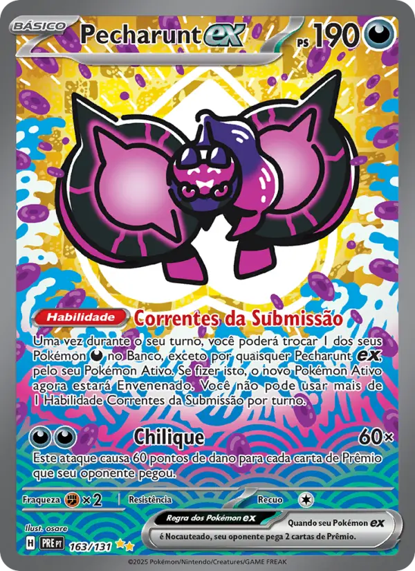 Pecharunt ex #163 — Evoluções Prismáticas