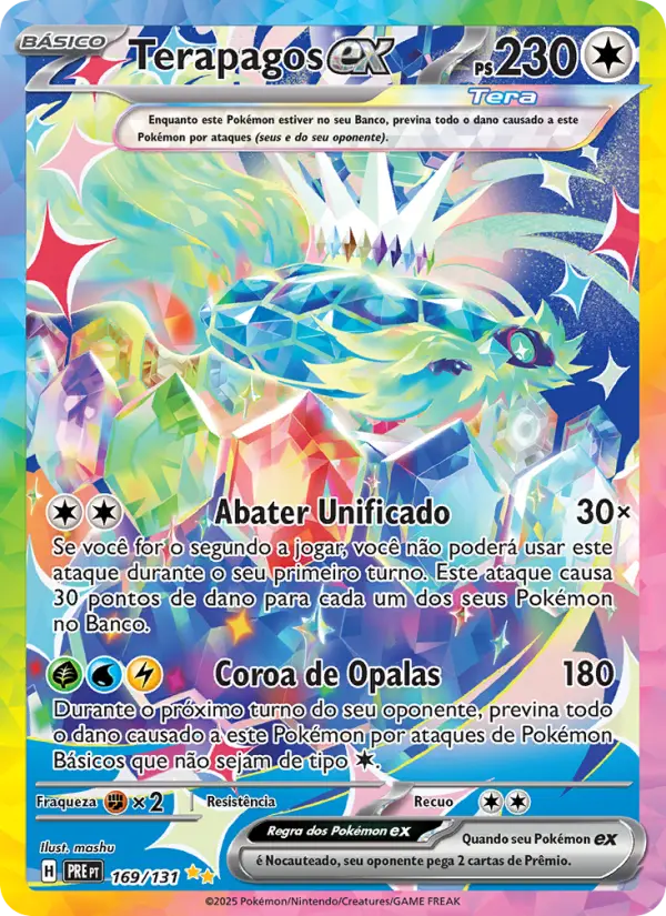 Terapagos ex #169 — Evoluções Prismáticas