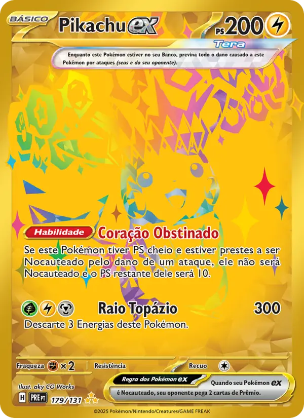 Pikachu ex #179