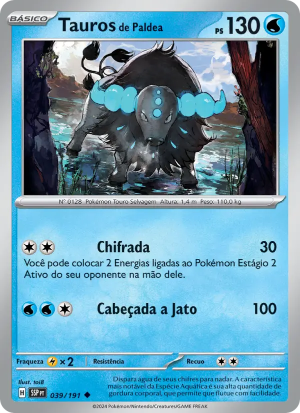Tauros de Paldea #039
