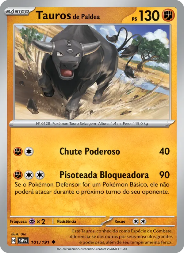Tauros de Paldea #101