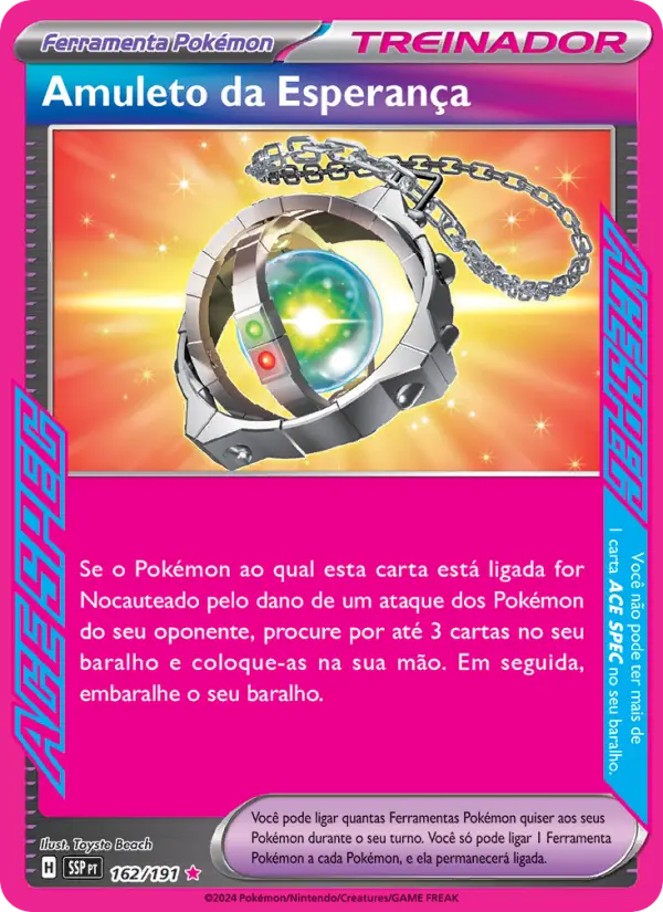 Amuleto da Esperança #162 — Fagulhas Impetuosas