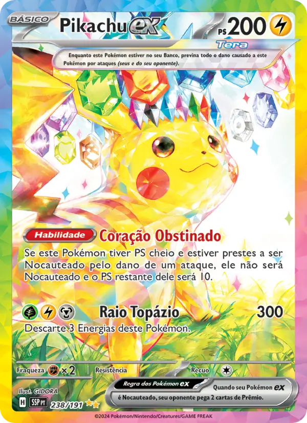 Pikachu ex #238