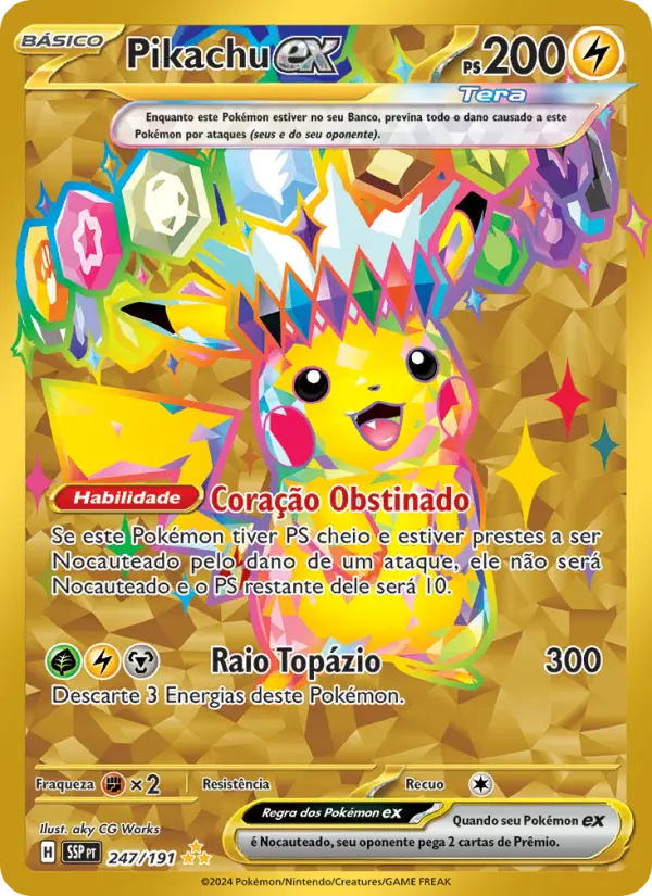 Pikachu ex #247