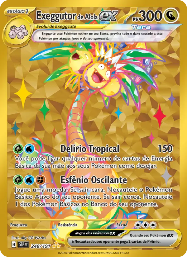 Exeggutor de Alola ex #248