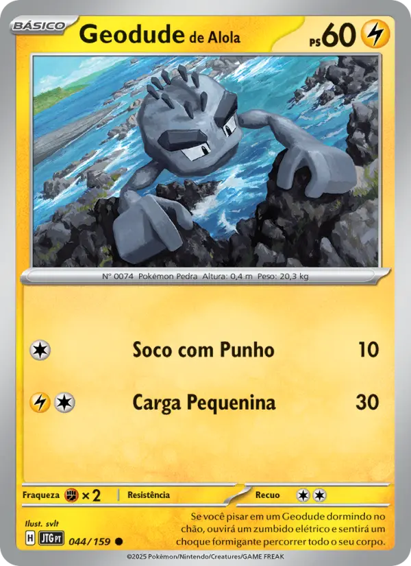 Geodude de Alola #044