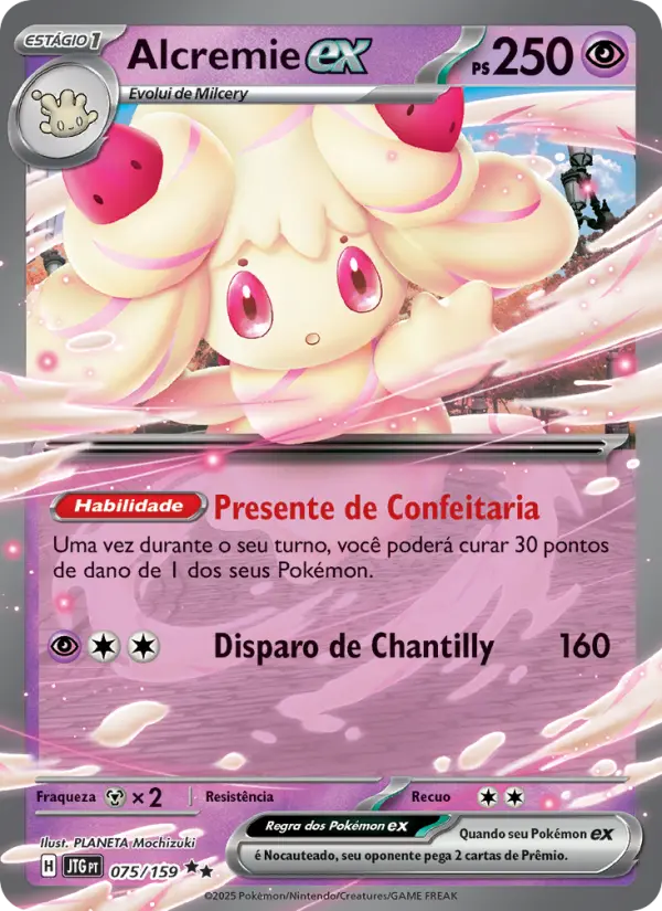 Alcremie ex #075 — Amigos de Jornada