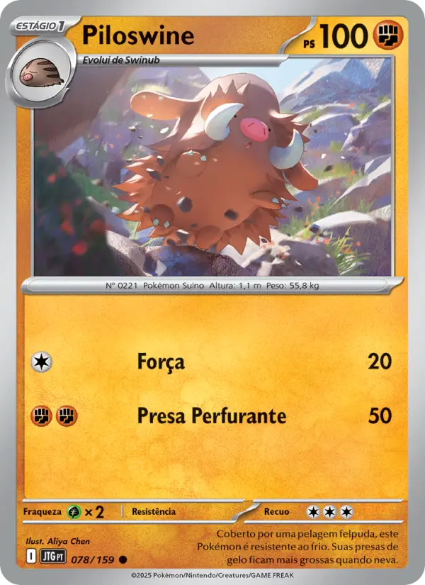 Piloswine #078