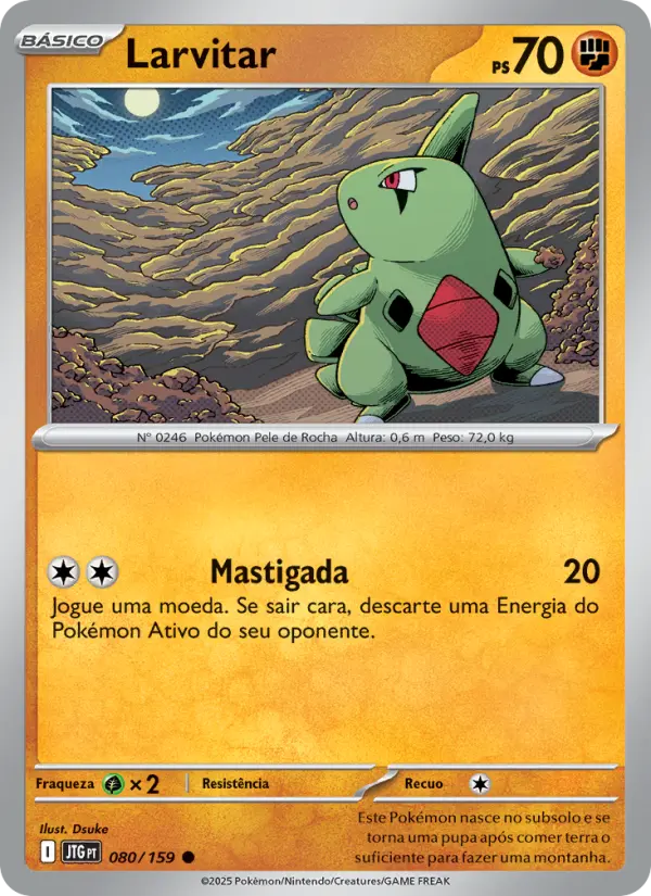 Larvitar #080