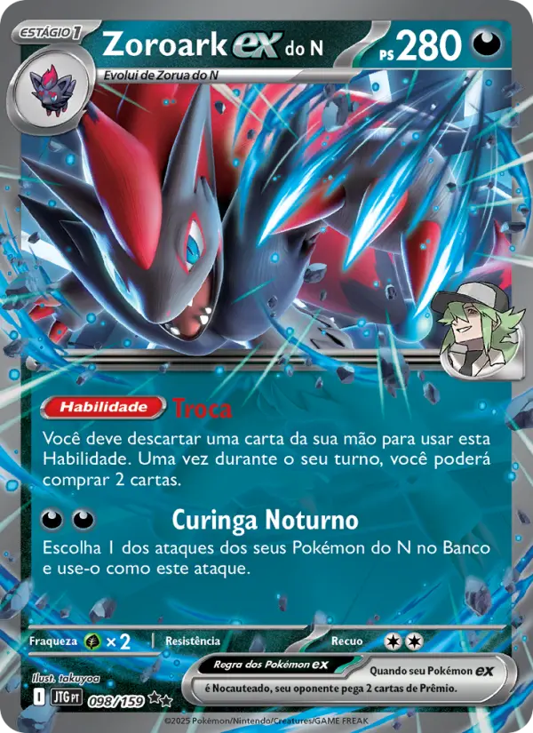 Zoroark ex do N #098
