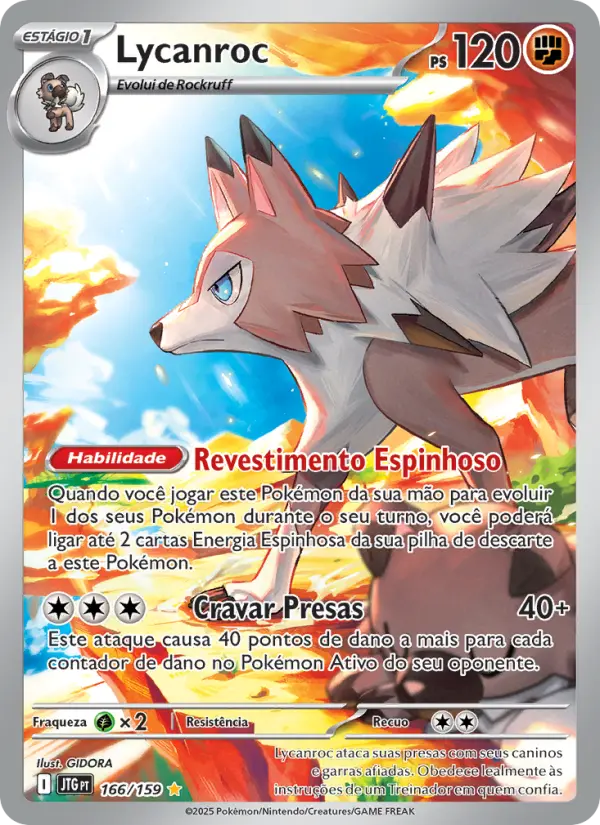 Lycanroc #166 — Amigos de Jornada