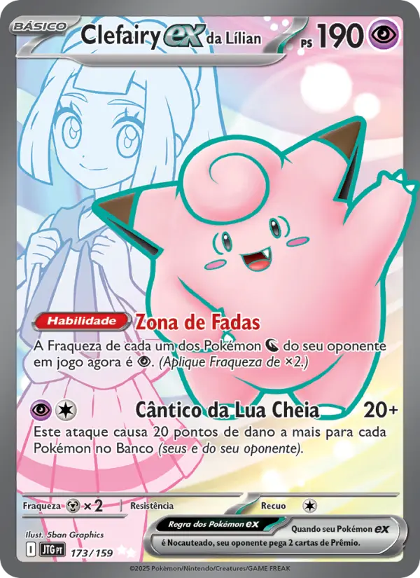 Clefairy ex da Lílian #173