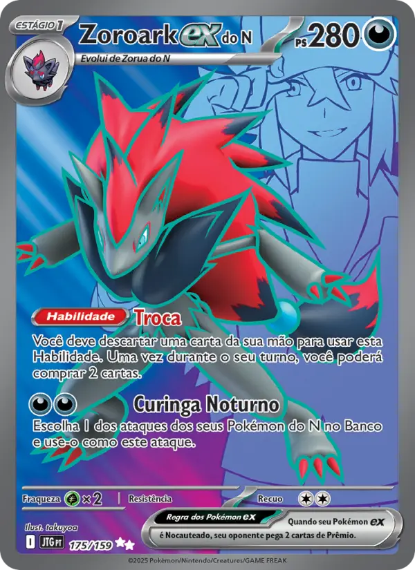 Zoroark ex do N #175 — Amigos de Jornada