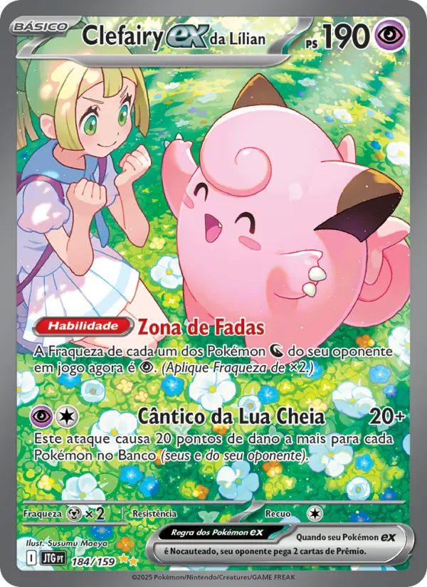 Clefairy ex da Lílian #184