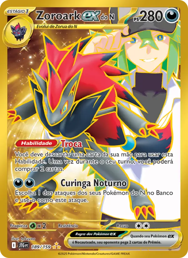 Zoroark ex do N #189