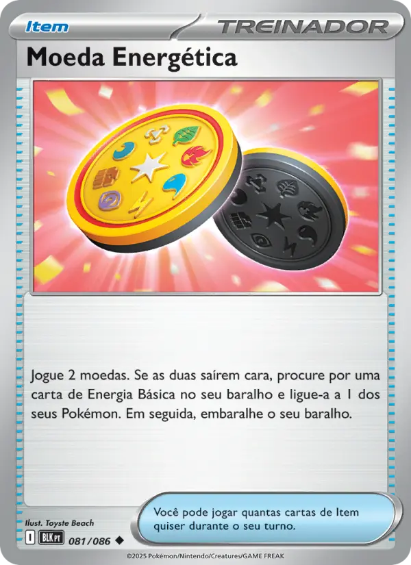 Moeda Energética #081 — Raio Preto