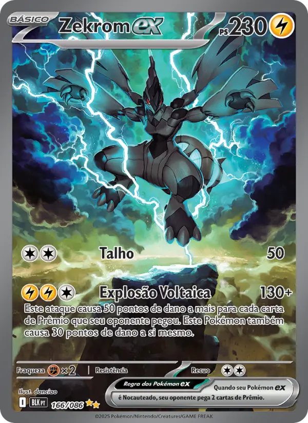 Zekrom EX #166