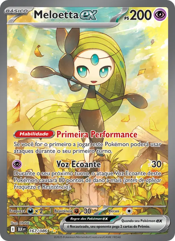 Meloetta EX #167