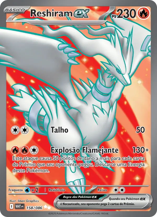 Reshiram-EX #158