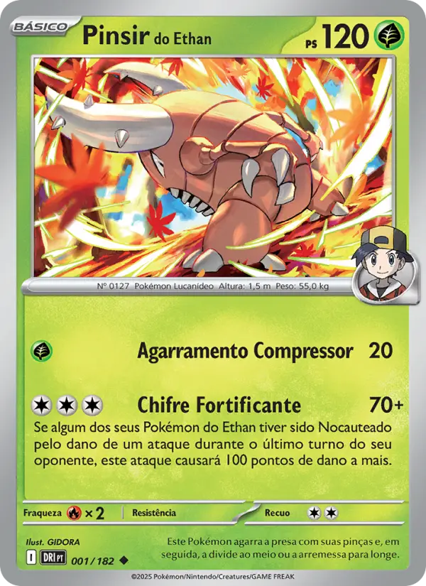 Pinsir do Ethan #001 — Rivais Predestinados