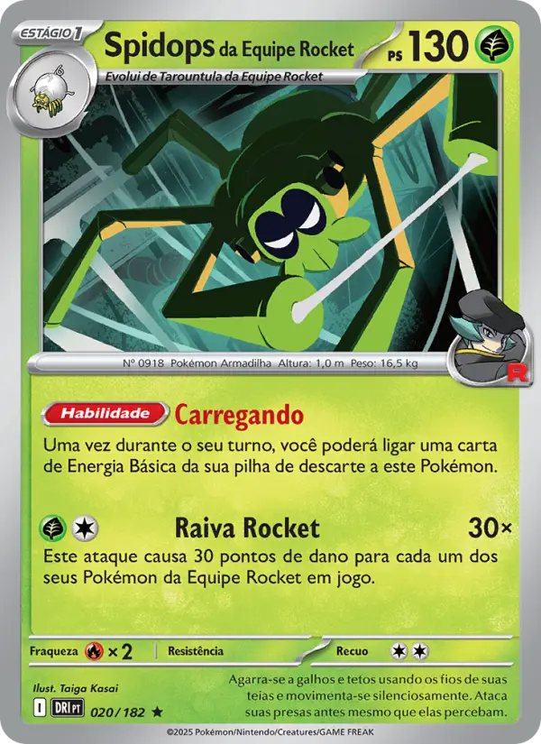 Team Rocket's Spidops #020