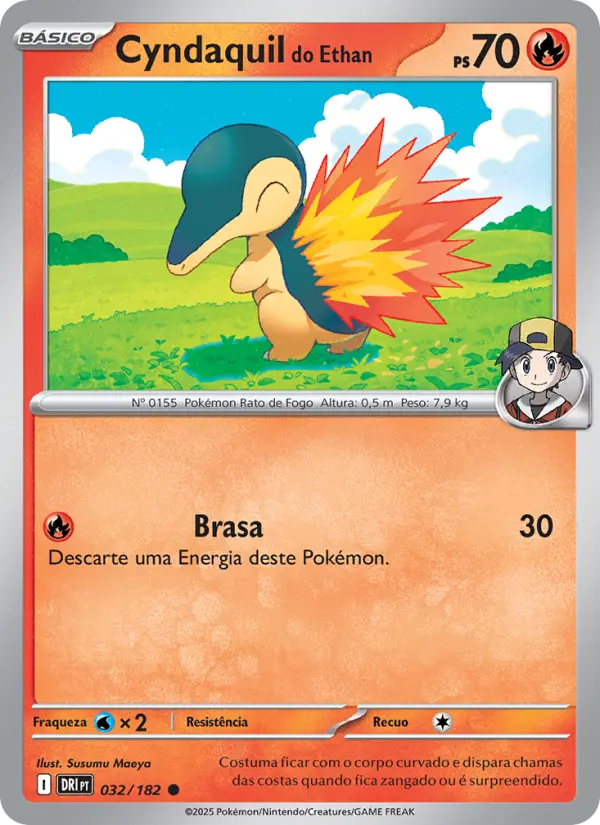 Cyndaquil do Ethan #032 — Rivais Predestinados