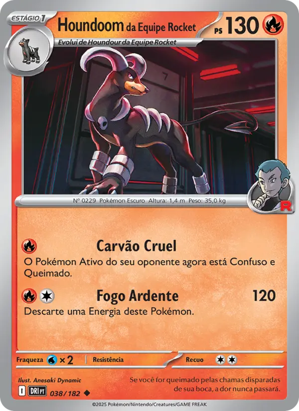 Houndoom da Equipe Rocket #038