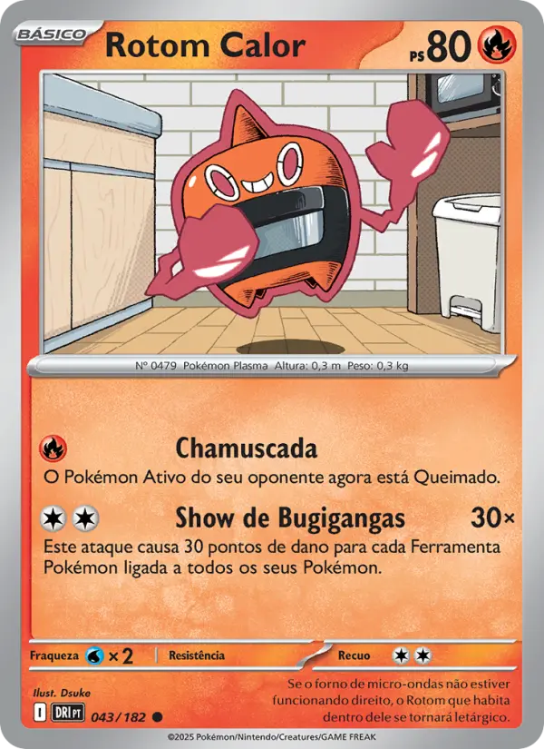 Rotom Calor #043