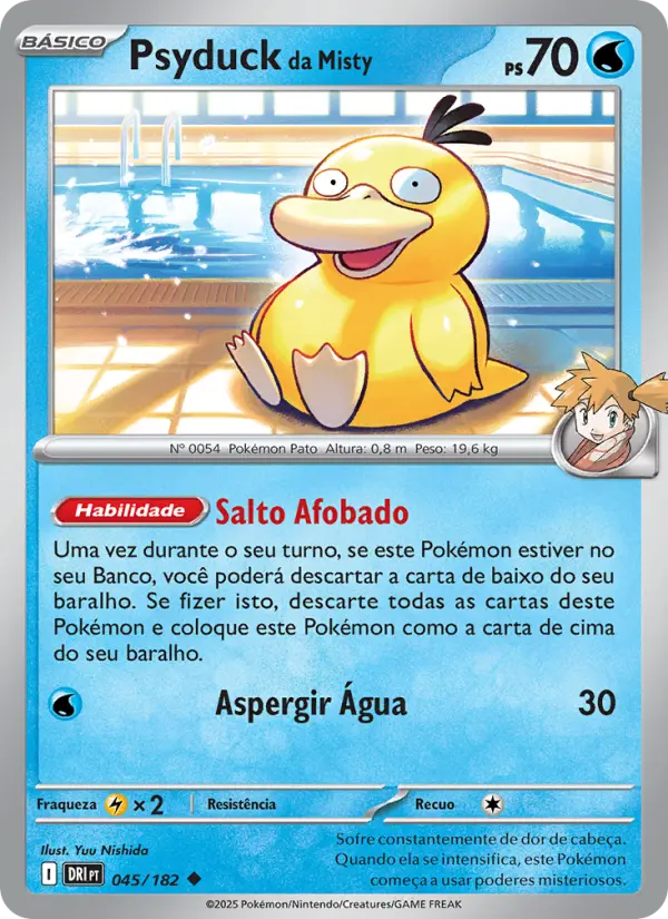 Psyduck da Misty #045 — Rivais Predestinados