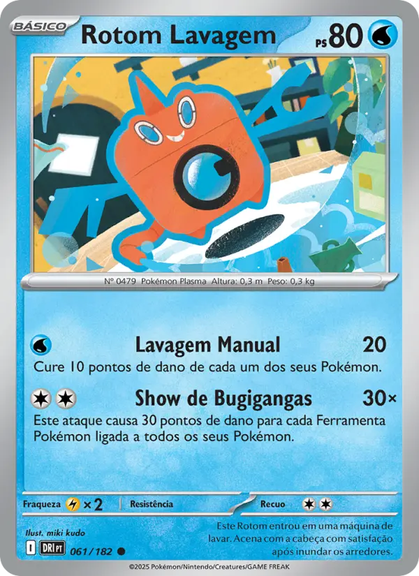 Rotom Lavagem #061